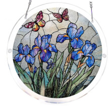 Kleurrijk acryl puzzelornament met hangende ketting voor-Nee. 59