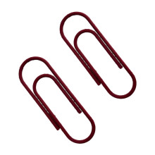 2Pcs Creative Paper Clips Colorful Fashion Office Craft-Red