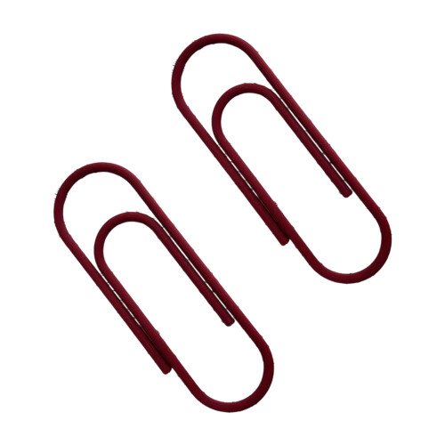 Trombone coloré à la mode, 2 pièces, forme créative,-Rouge