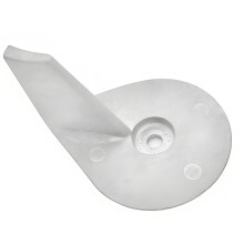 Marine Grade Zinc Alloy Trim Tab Anodes Trim Tab For 30 50HP