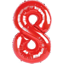 Ballon chiffre 40 pouces en aluminium pour décoration d'anniversaire