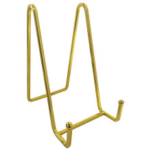 Photo Frame Stand Metal Bracket Gold 1 Pack