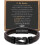 Pulseira masculina de couro trançado marrom e aço inoxidável 1