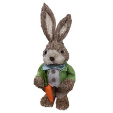 Ensemble de décorations de lapin de Pâques 35 cm pour intérieur et extérieur