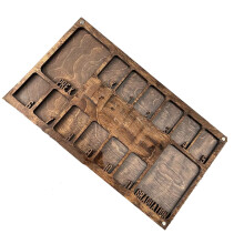 Cadre photo scolaire en bois, personnalisable, de la maternelle Ă la terminale