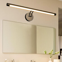 LED-vägglampa i rostfritt stål för badrum