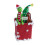 Enfeite de Natal do Grinch em acrílico com presente (1 unidade) 1