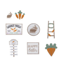 Conjunto de 12 peças para decoração de bandeja de abóbora de Ação de Graças