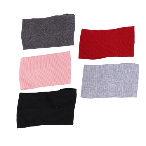 Élastiques à cheveux de couleurs assorties (lot de 5)