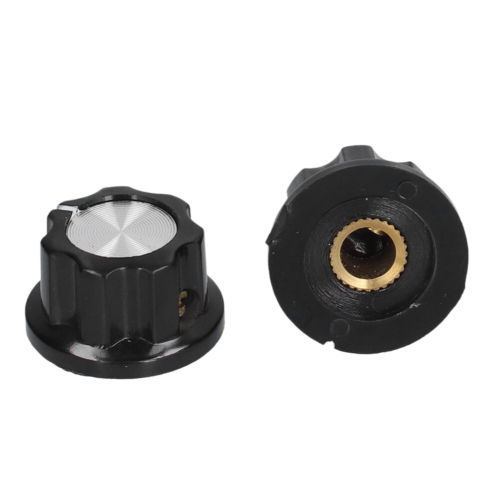 50Pcs Engineering Plastic Potentiometer Knobs 20mm