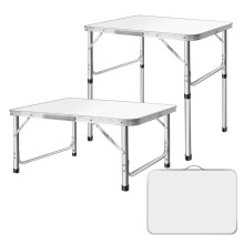Portable Folding Table, Party Camping Table Easy Storage, Aluminium Tables Great for Garden, Picnic, Party,BBQ, Office