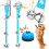 2PCS Internal Training Doorbell Length Adjustable Dog-skyblue 3