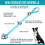2PCS Internal Training Doorbell Length Adjustable Dog-skyblue 5