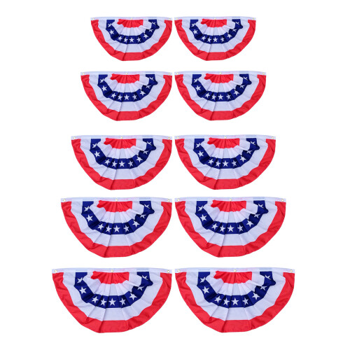 Two Strong star pattern Pennants With Metal Eyelets For-120 1