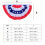 Two Strong star pattern Pennants With Metal Eyelets For-120 4