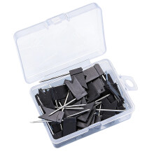 Map Pins Thumbtacks Push Pins In Storage Box For-Black