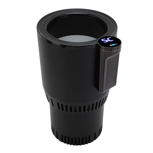 Car Cup Heater Cooler Travel Black 1