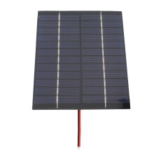 Mobiles Solarpanel 2W 12V 2x 110x136mm