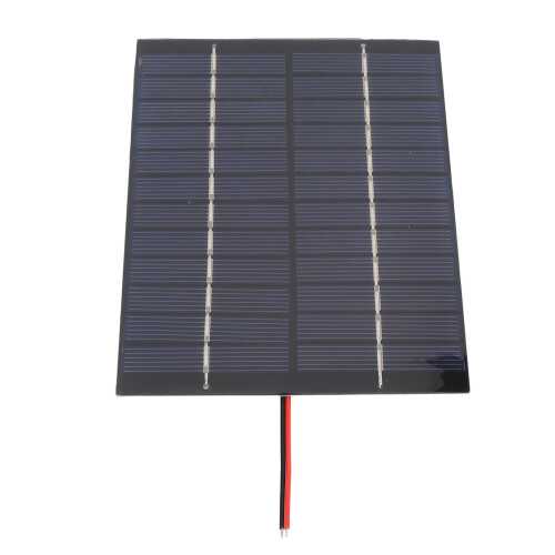 Mobiles Solarpanel 2W 12V 2x 110x136mm