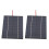 2W 12V Solarpanel 110x136mm 2er-Set 1