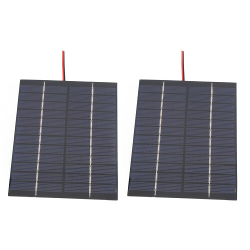 2W 12V Solarpanel 110x136mm 2er-Set