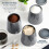 Swan Swan Windsor Grey Kettle Toaster Microwave Breadbin Canisters 7