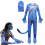 Kids Blue Fancy Dress with Tail 17
