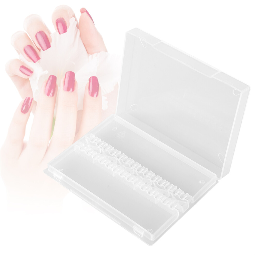 14-Hole Nail Drill Bit Holder - Clear