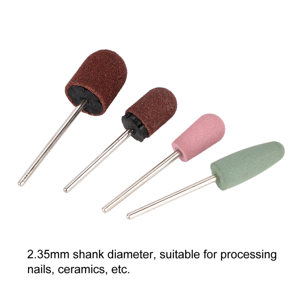 45pcs Nail Drill Bits File Grinding Head Set
