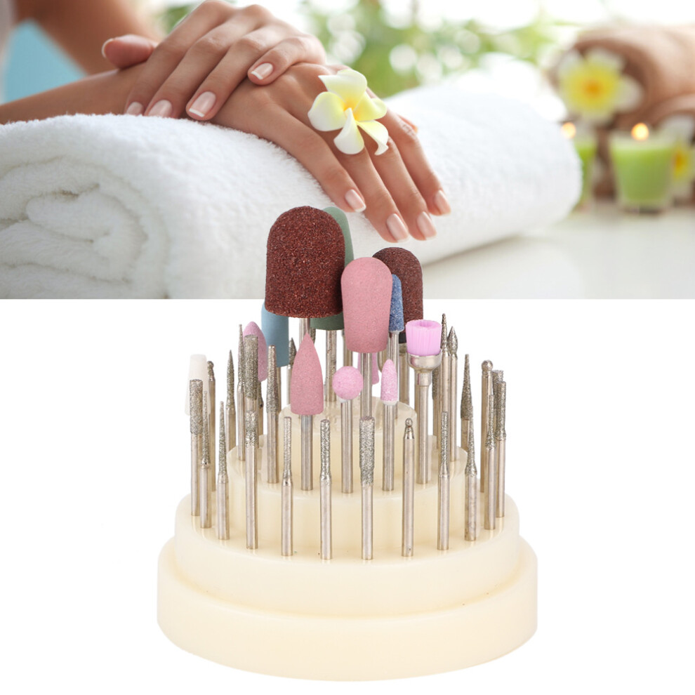 45pcs Professional Nail Drill Bits File