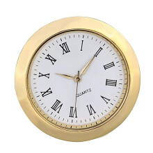 Insert décoratif rond pour horloge avec chiffres romains, 1 pièce