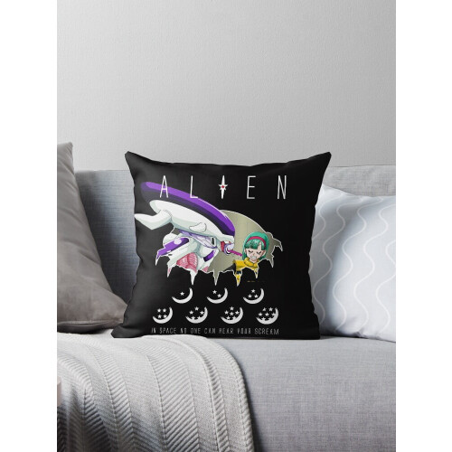 Capa de almofada dupla face DBZ Alien Dragon Ball