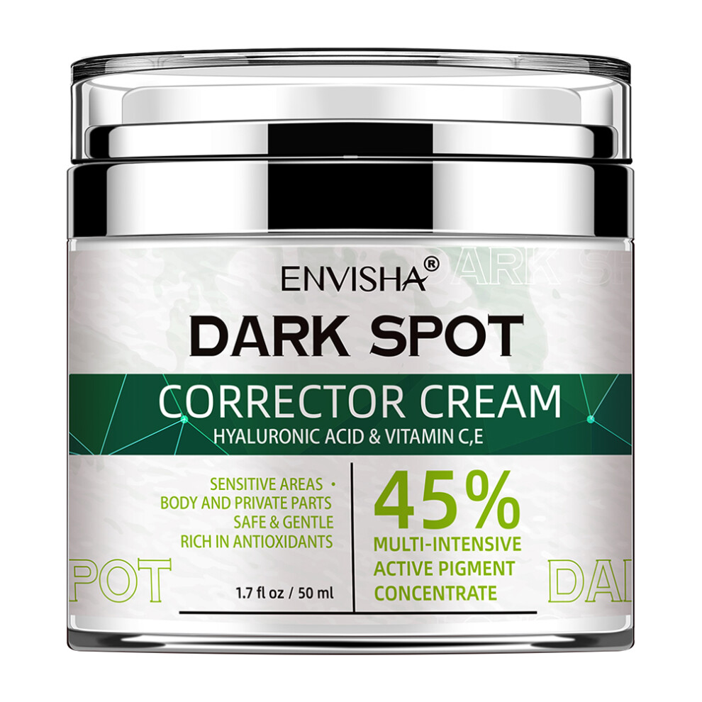 Independent Brand (Dark Spot Cream) Envisha Face Skin Care Whitening Freckle Cream Remove Melasma Dark Spots Melanin Anti-Aging Lightening Shrink Pores Moisturizing