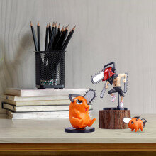 3 Statue Chainsaw Anime PVC Set