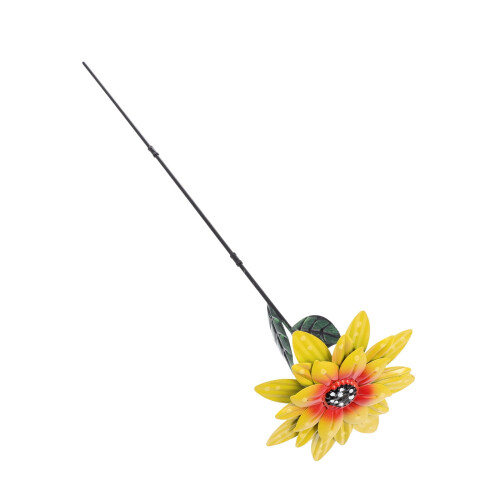 Blumen-Gartenstecker aus Eisen mit Feder, 1 Stück