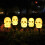 Halloween-Kürbis-Solar-Bodenleuchten (2 Stück) 1