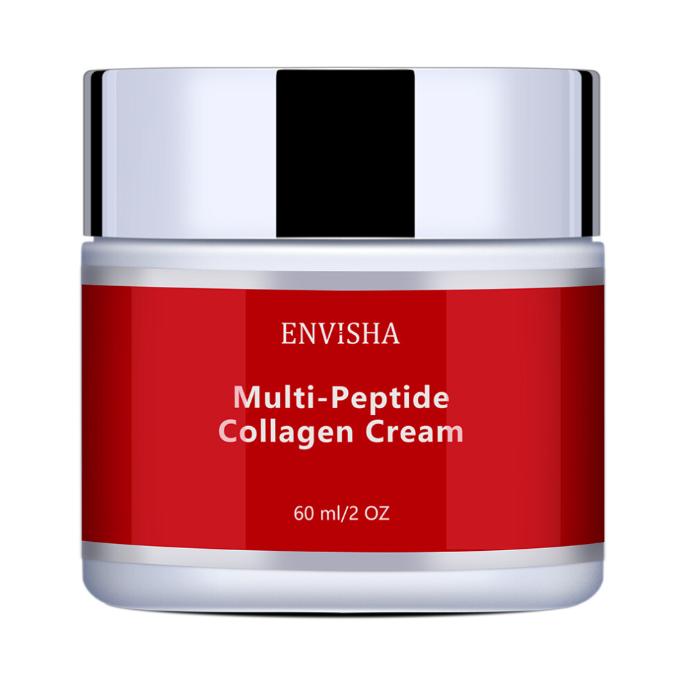Independent Brand (Polypeptide Collagen) Envisha Face Cream Multi Peptide Collagen Skin Care Anti-Wrinkle Aging Moisturizing Shrink Pores Whitening Smooth Beauty Health