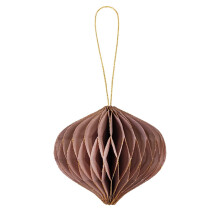 Glob de Crăciun tip fagure de miere 12 cm