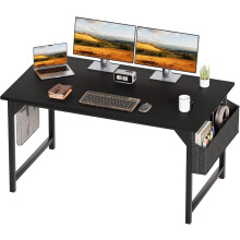 Moderner Computertisch aus Holz, 48 Zoll, mit Aufbewahrungstasche und