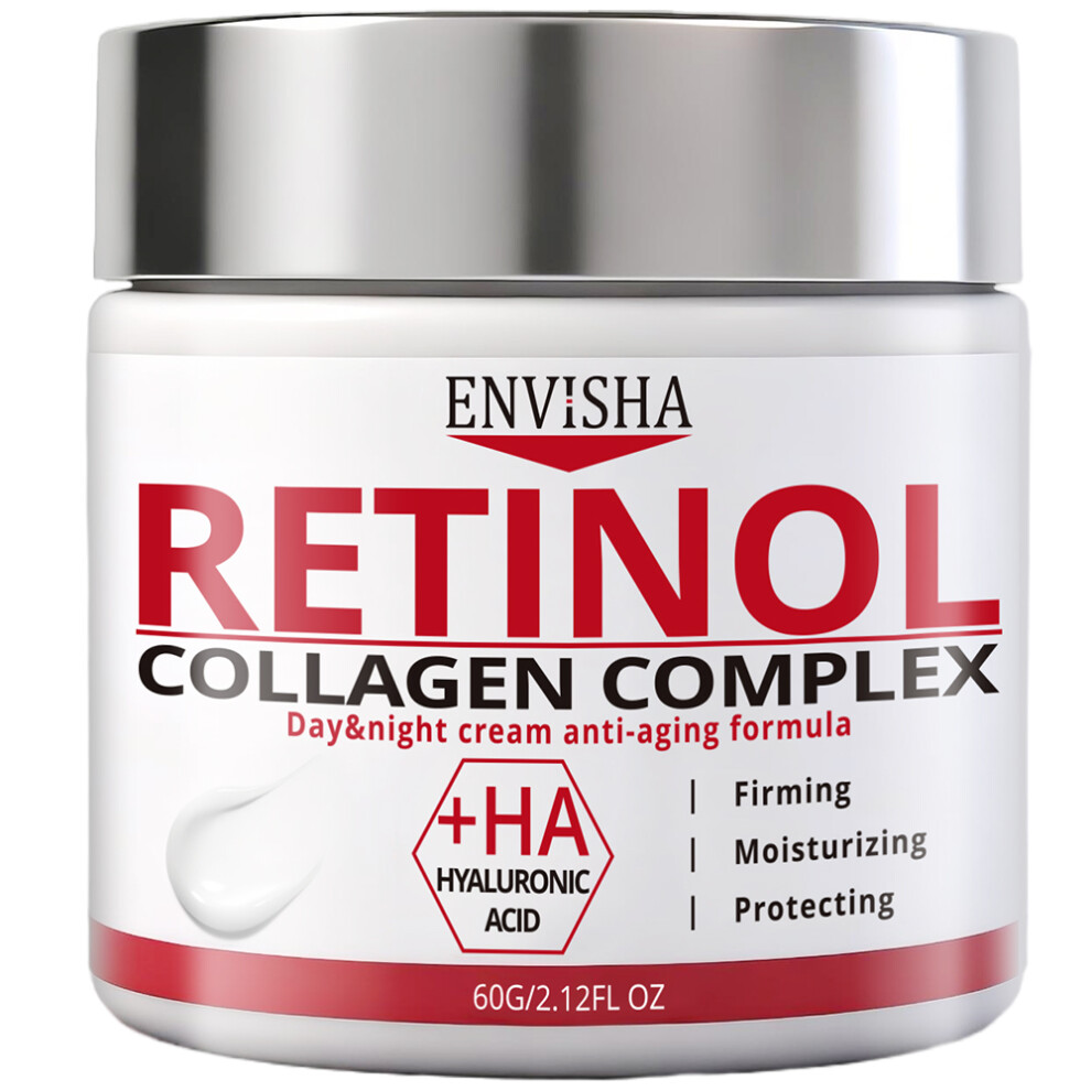 Cream (Vs-0269-Ae) Envisha Face Skin Care Retinol Collagen Complex Deeply Moisturizes Firming Nourishes Rejuvenating Smoothing Beauty Health