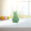 Sculpture de lapin en pierre massive, décoration de bureau 1