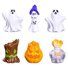 Figurine de dovleac de Halloween, 6 bucăți