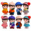 Set di statuette per micro paesaggi, colorate, 8 pezzi 1