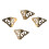 4 Pack Brass Box Corner Protectors 1