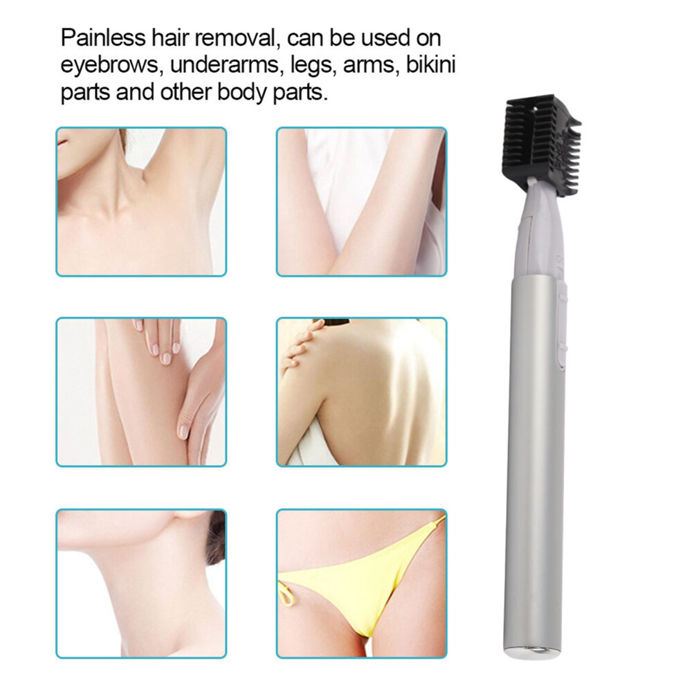Gentle Eyebrow Trimmer for Painless Grooming