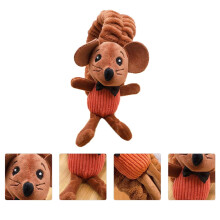 Bandeau en tissu marron pour se laver le visage et se maquiller (1 pièce)
