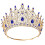 Tiara de cristal para mujer, ideal para bodas y cumpleaños. 1