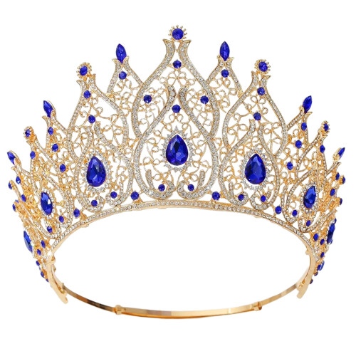 Tiara de cristal para mujer, ideal para bodas y cumpleaños.