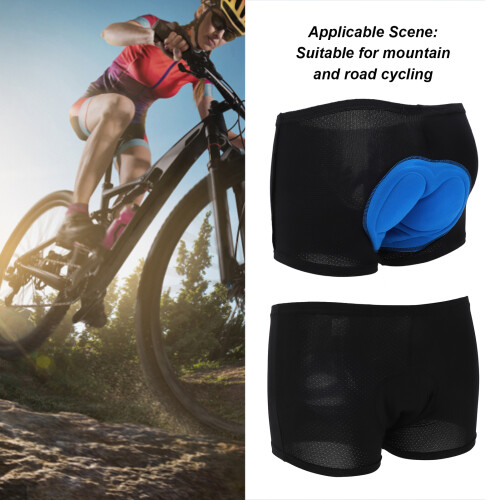 Men's 6D Padded Cycling Undershorts