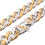 Colar ou pulseira de corrente de aço inoxidável, 12 mm, 91 cm (36 polegadas) 2